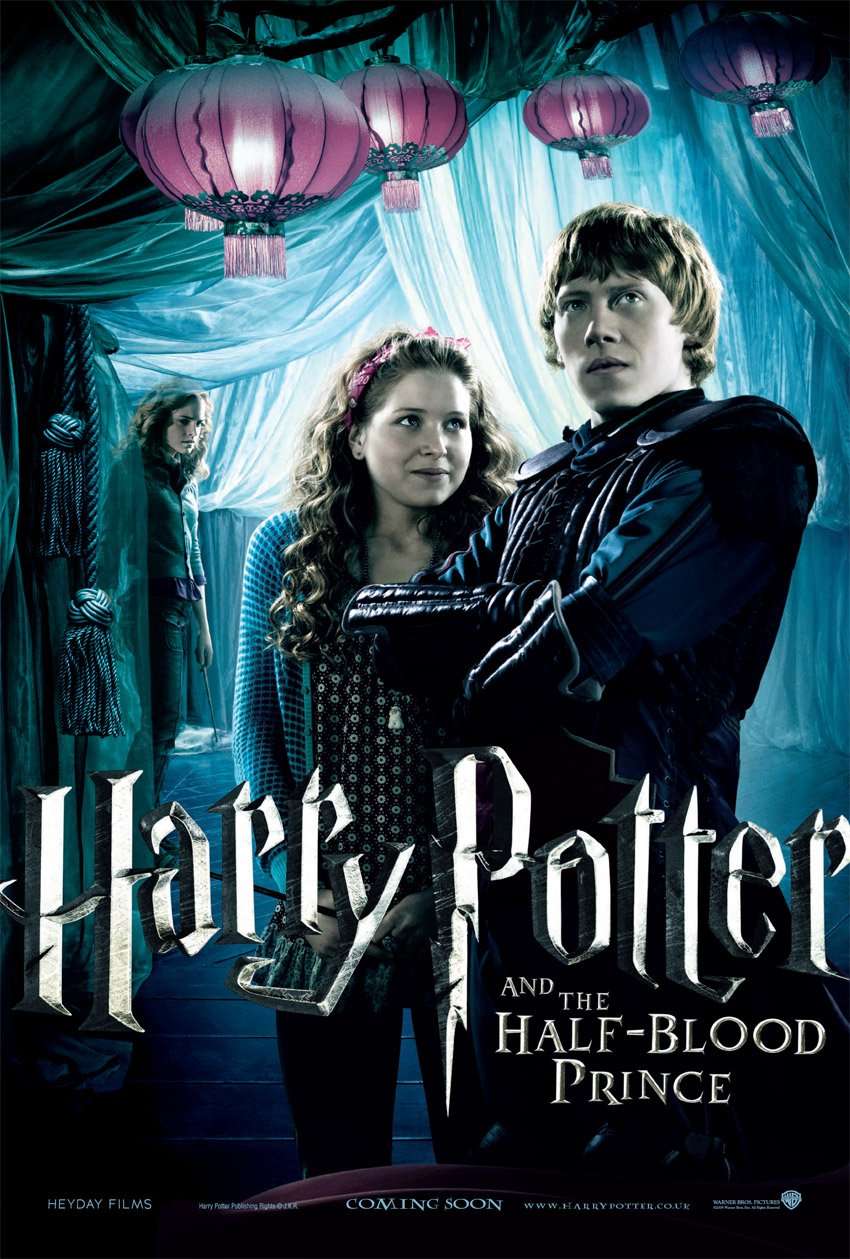 5 New Great Looking HARRY POTTER 6 Posters  GeekTyrant