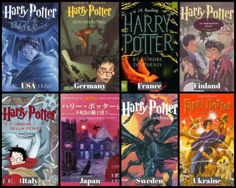 9 Best Harry Potter Covers from Around the World  Compare ...