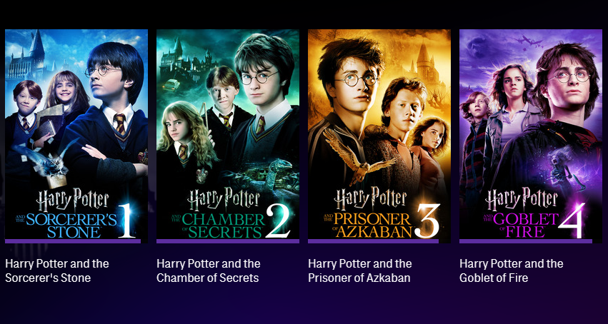 All of the Harry Potter Movies leaving HBO Max next month ...