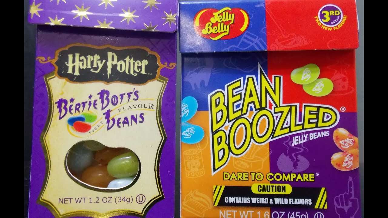 Bean Boozled and Harry Potter Jelly Bean Challenge