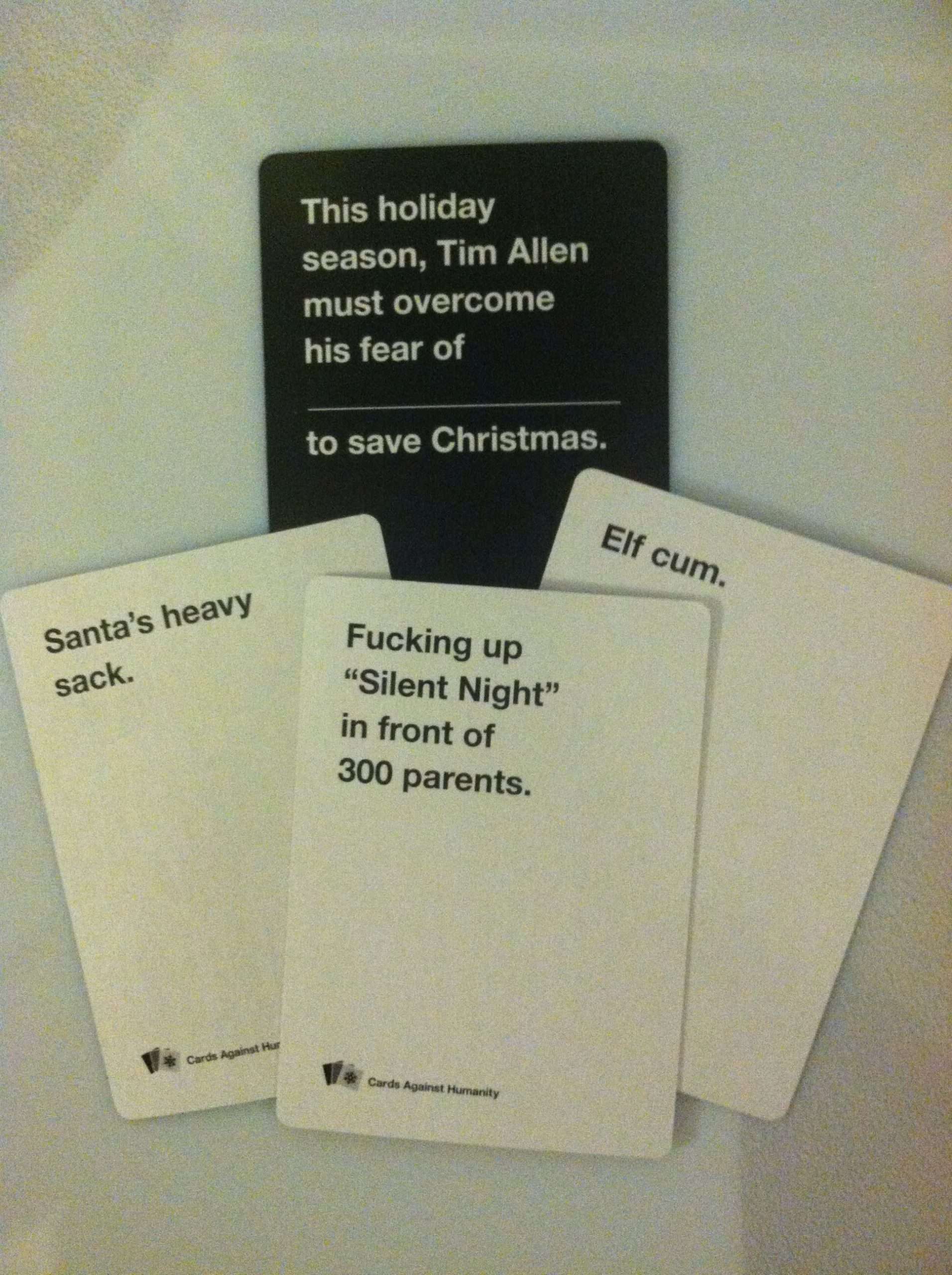 Cards Against Humanity Christmas Pack.. Freakin