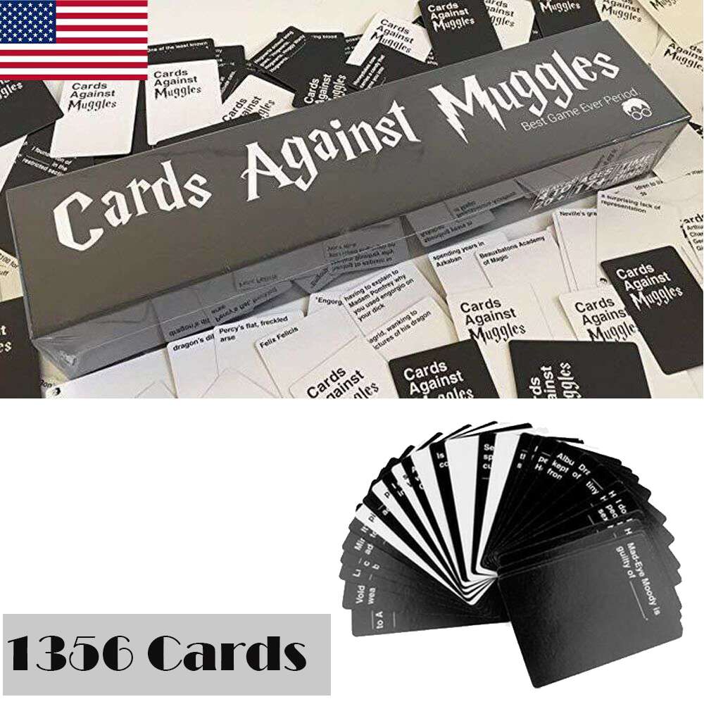 Cards Against Muggles Harry Potter Cards Against Humanity 1356 Cards ...