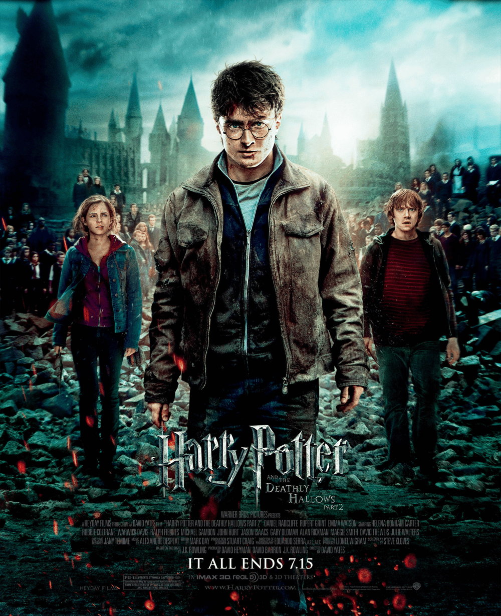 Deathly Hallows: Part 2 It All Ends poster  Harry Potter Fan Zone ...