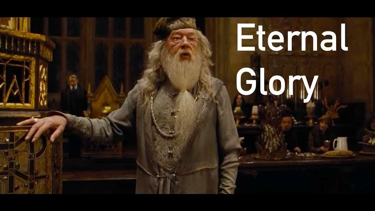 Dumbledore would like to say a few words...