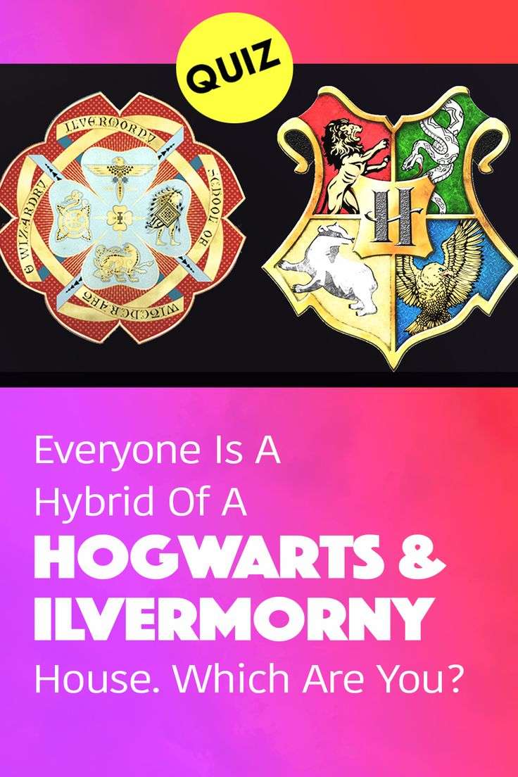 Everyone Is A Hybrid Of A Hogwarts &  Ilvermorny House ...