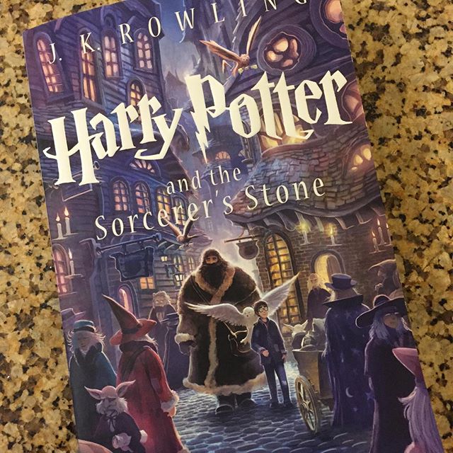 Finished reading my first Harry Potter book! #reading #boo