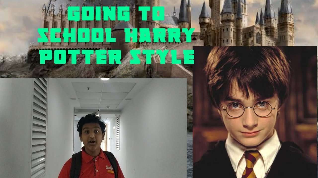 Going to school Harry Potter style