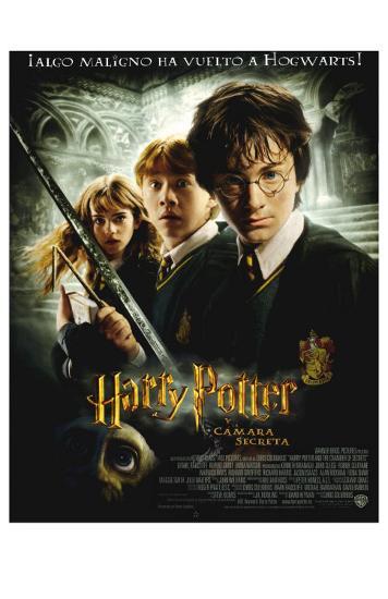 harry potter and the chamber of secrets spanish movie poster 2002