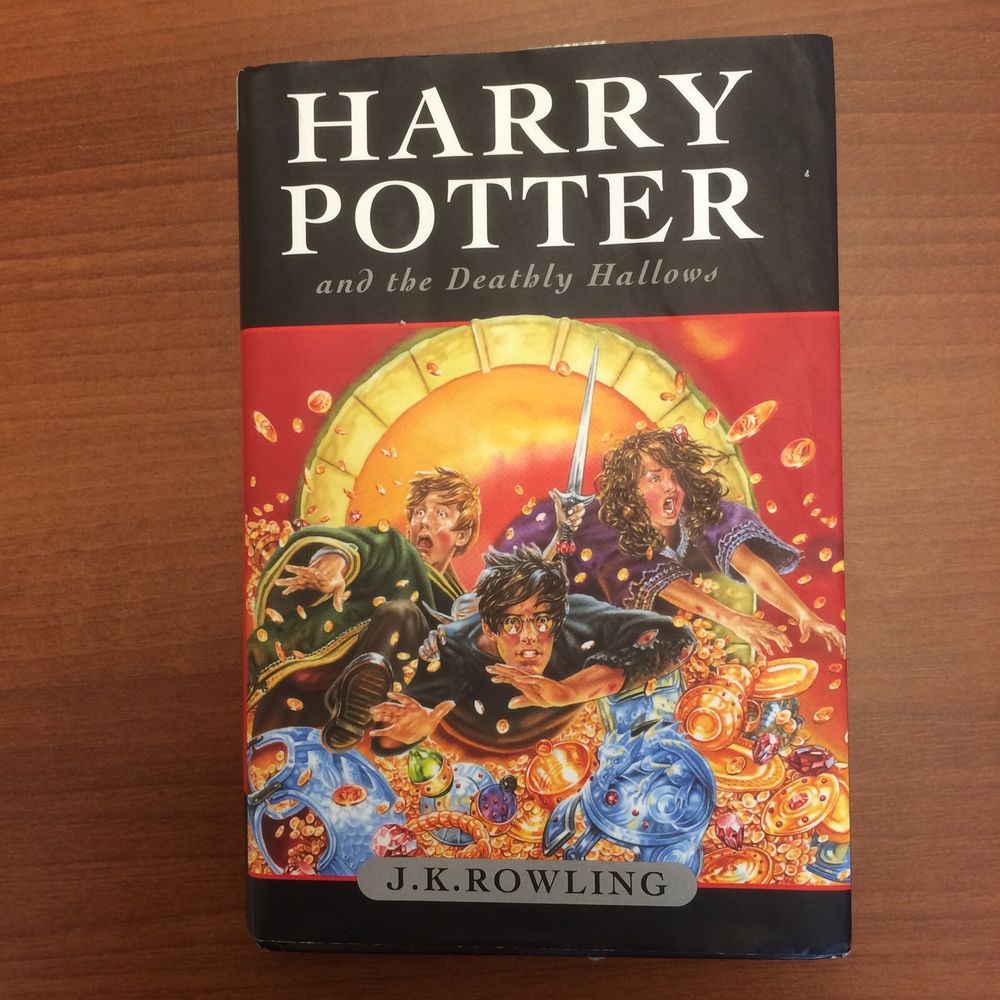 Harry Potter and the Deathly Hallows JK Rowling UK Canada Hardcover 1st ...
