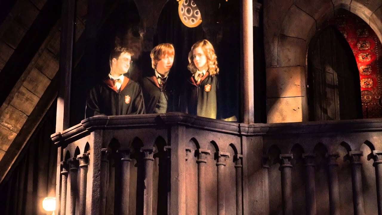 Harry Potter and the Forbidden Journey Castle Walkthrough