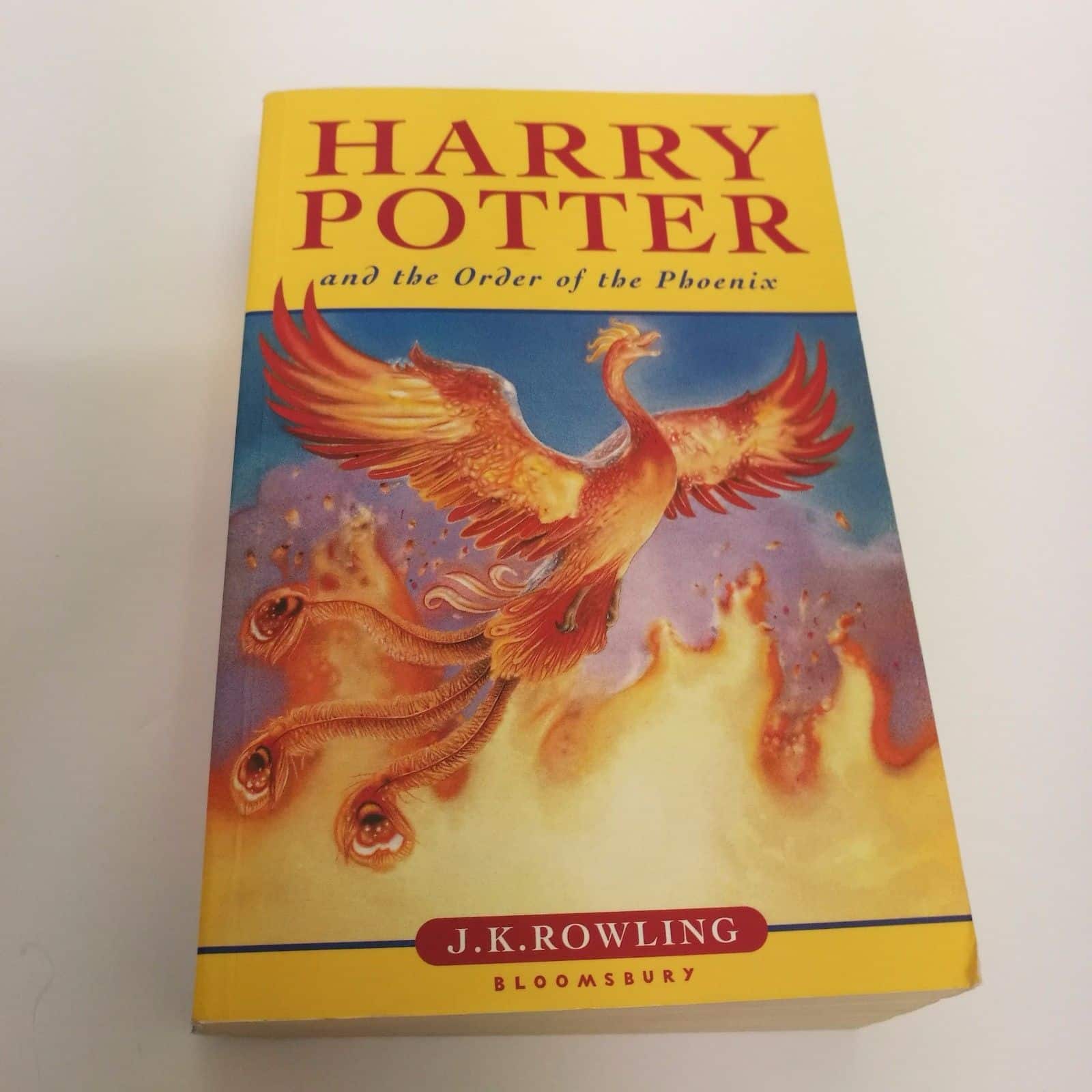 #Harry potter and the #order of the phoenix book paperback 2nd #print ...