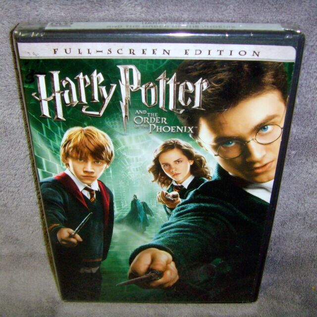 Harry Potter and the Order of the Phoenix (DVD, 2007, Full Frame) Brand ...