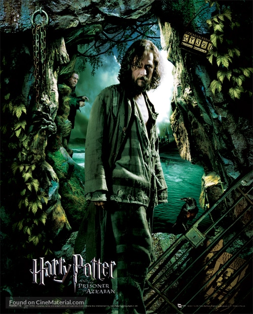 Harry Potter and the Prisoner of Azkaban (2004) British movie poster