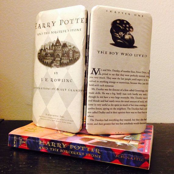 Harry Potter Book Page Wallet Cover Page &  First Chapter