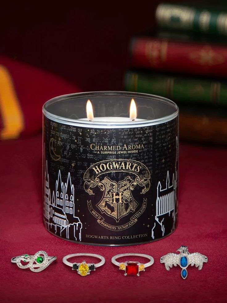 Harry Potter Hogwarts Candle