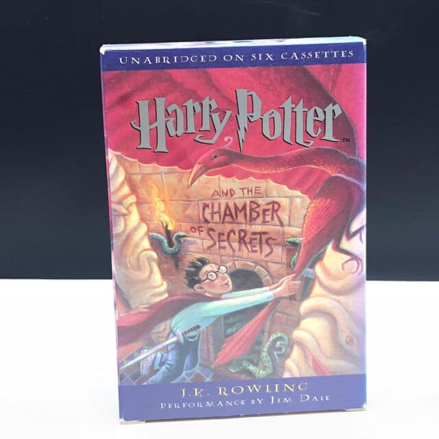 HARRY POTTER JK Rowling cassettes audiobook Chamber of Secrets ...