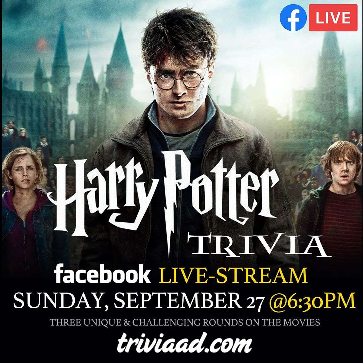 Harry Potter (Movie) Trivia Live