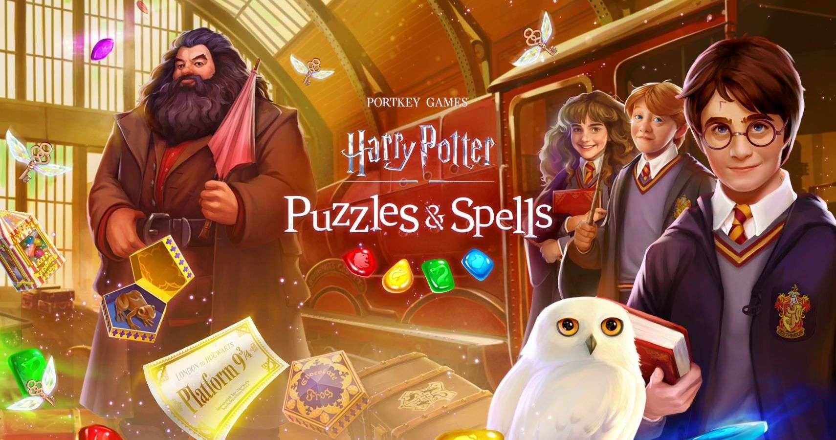 Harry Potter: Puzzles &  Spells Now Available On iOS and Android