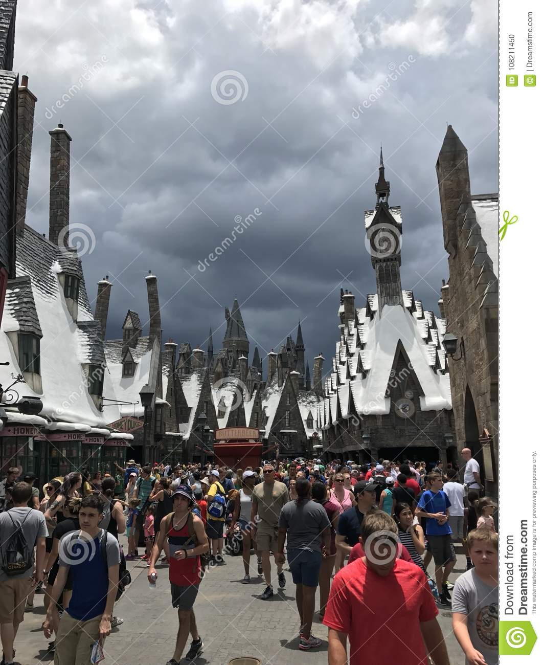 Harry Potter World At Universal Studios Editorial Image