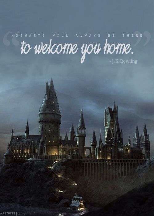 Hogwarts is my home