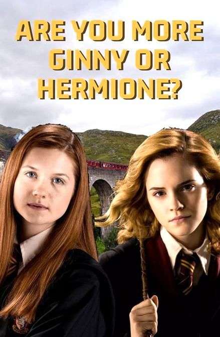 Hogwarts Quiz Are you more Ginny or Hermione? Find out ...