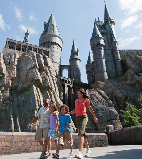 Hogwartsâ¢ Castle, at Islands of Adventure! Amazing ride!