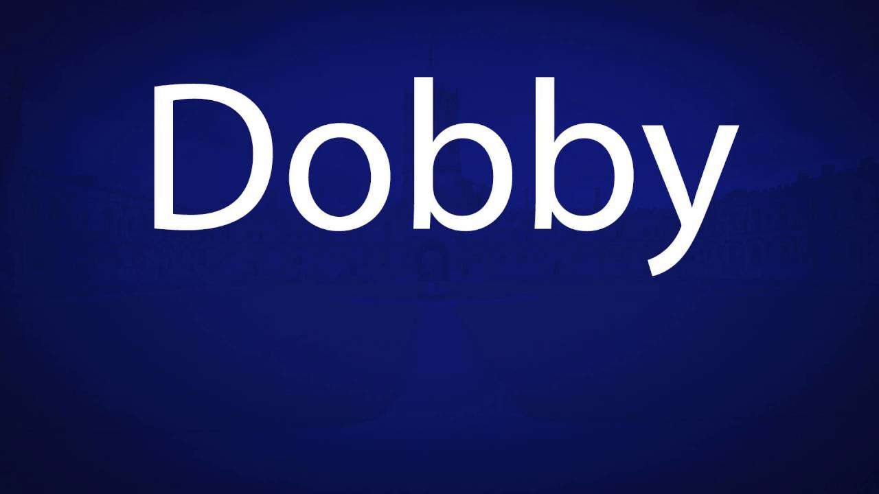 How to pronounce Dobby [ Harry potter characters]