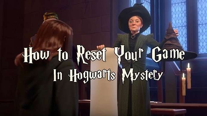 How to restart your Harry Potter game