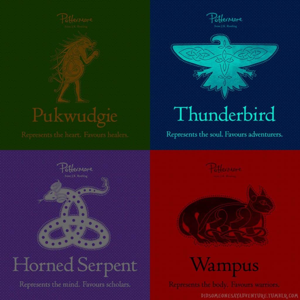 Ilvermorny Sorting Ceremony: Choose Your House