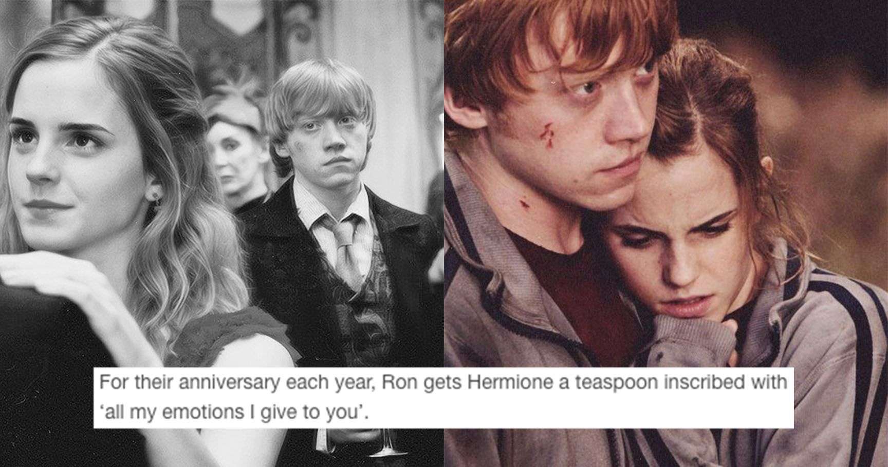 No Fan Should Question Why Ron And Hermione Ended Up ...