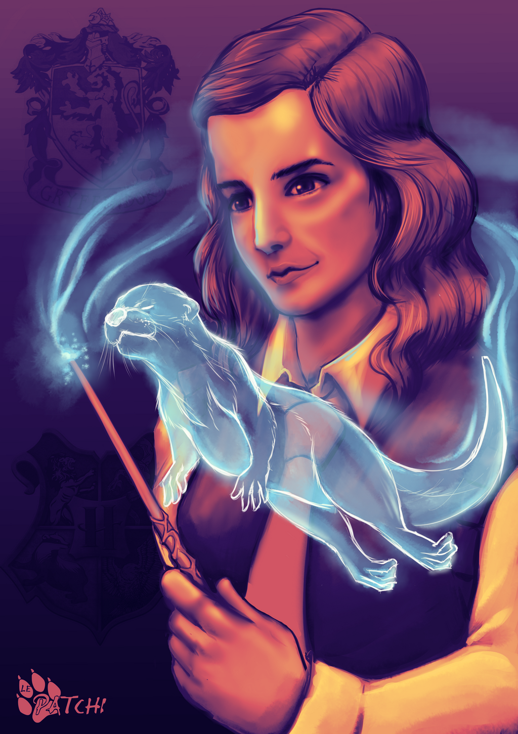 Patronus Hermione Granger by lepatchi on DeviantArt