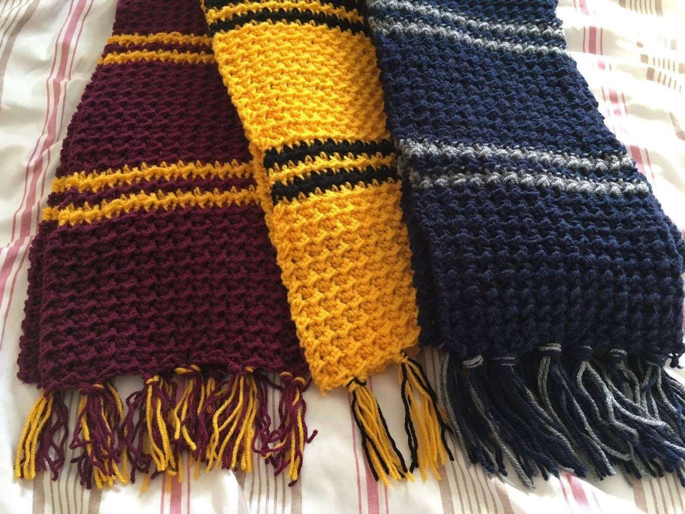 PATTERN ONLY Harry potter scarf crochet pattern Easy crochet
