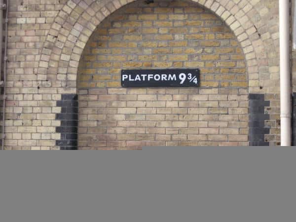 Platform 9 3/4 (Harry Potter!)
