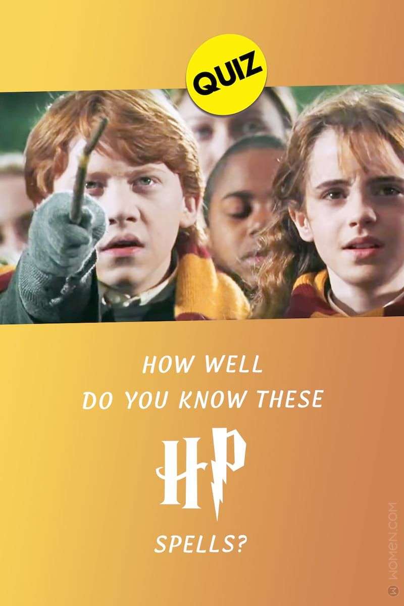 Quiz: How Well Do You Know These Harry Potter Spells? in ...
