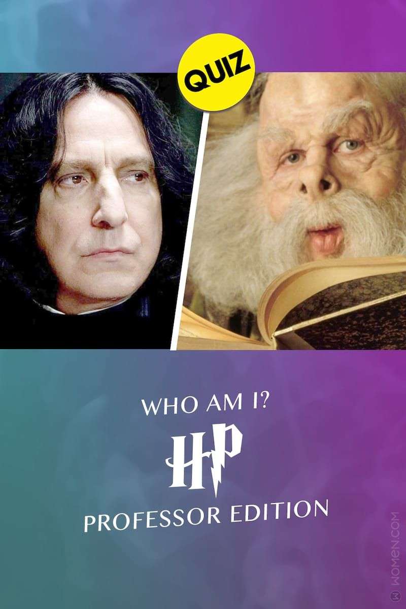 Quiz: Who am I? Harry Potter Professor Edition