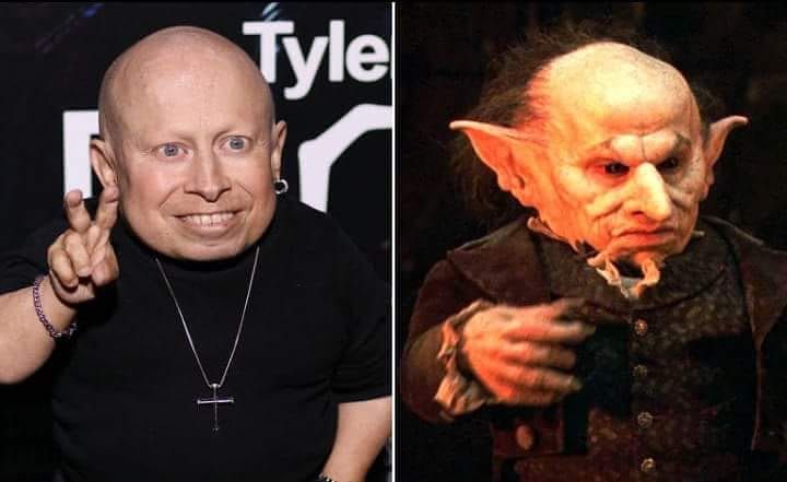 RIP Verne Troyer who played Griphook in first Harry Potter movie. # ...