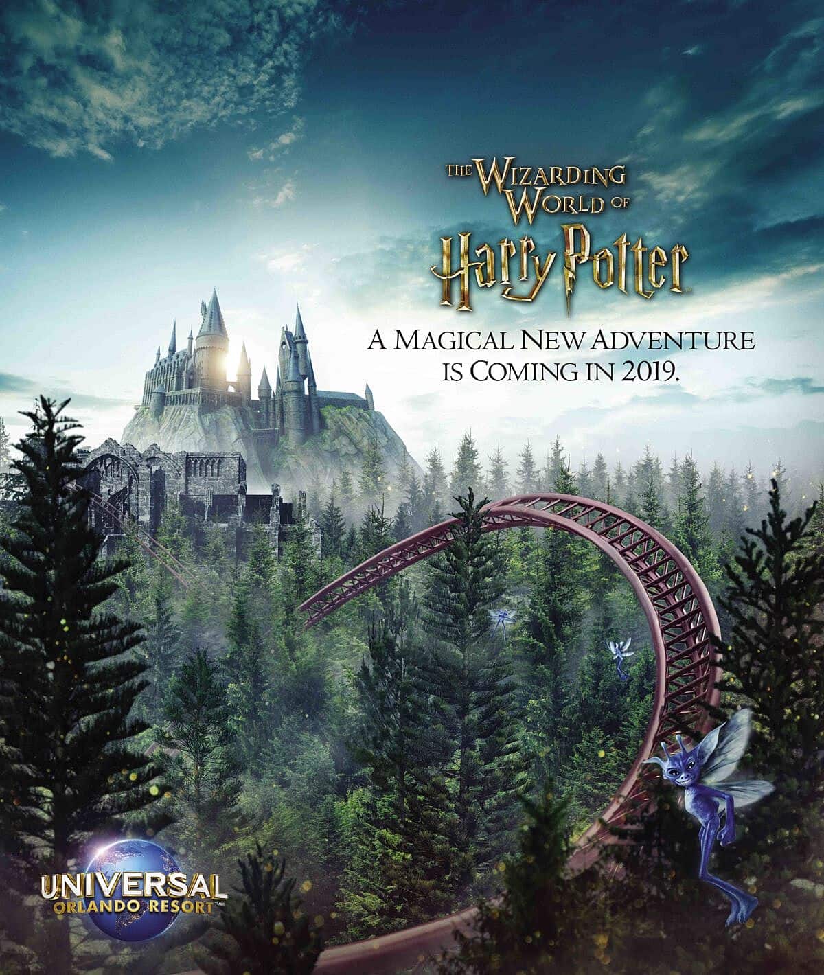 See the teaser image for the latest Wizarding World of Harry Potter coaster