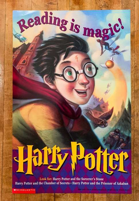 Signed " Potter"  Poster, First Editions, and More Up for ...