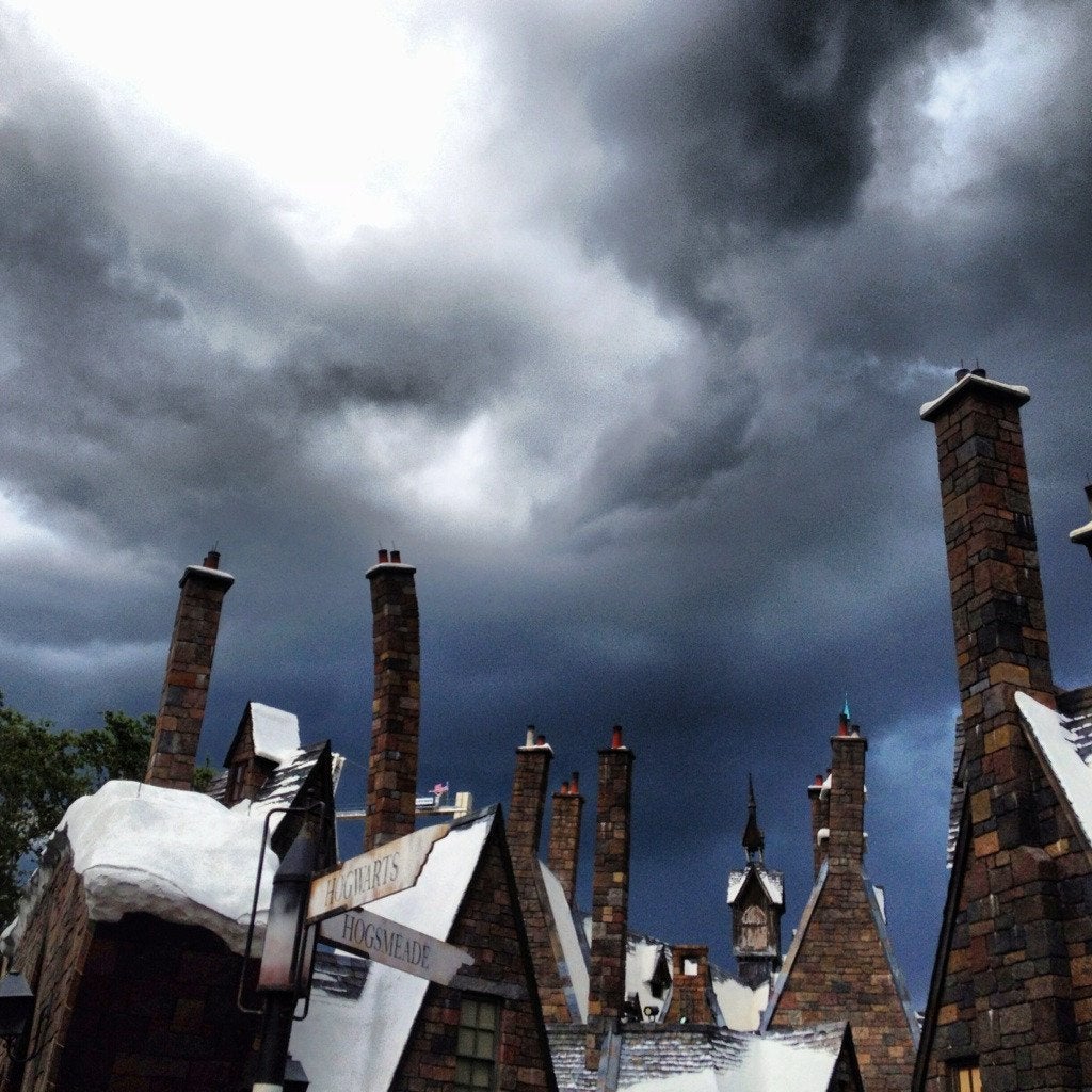 Storm coming in over hogsmeade. The Wizarding World of Harry Potter ...