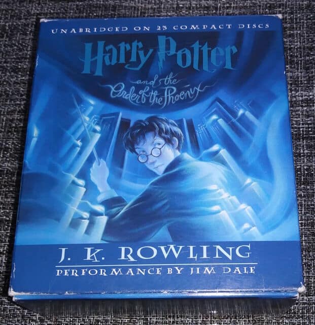 Unabridged Harry Potter And The Order Of The Phoenix 23 Audio Book CD ...