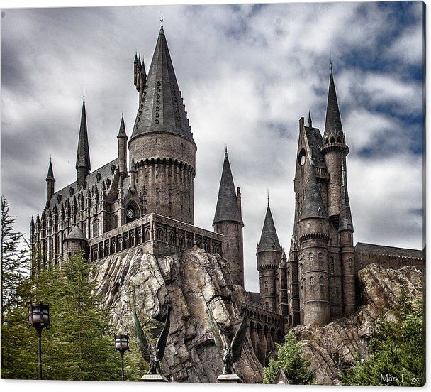 Usa Canvas Print featuring the photograph Hogwarts Castle by Mark Fuge ...