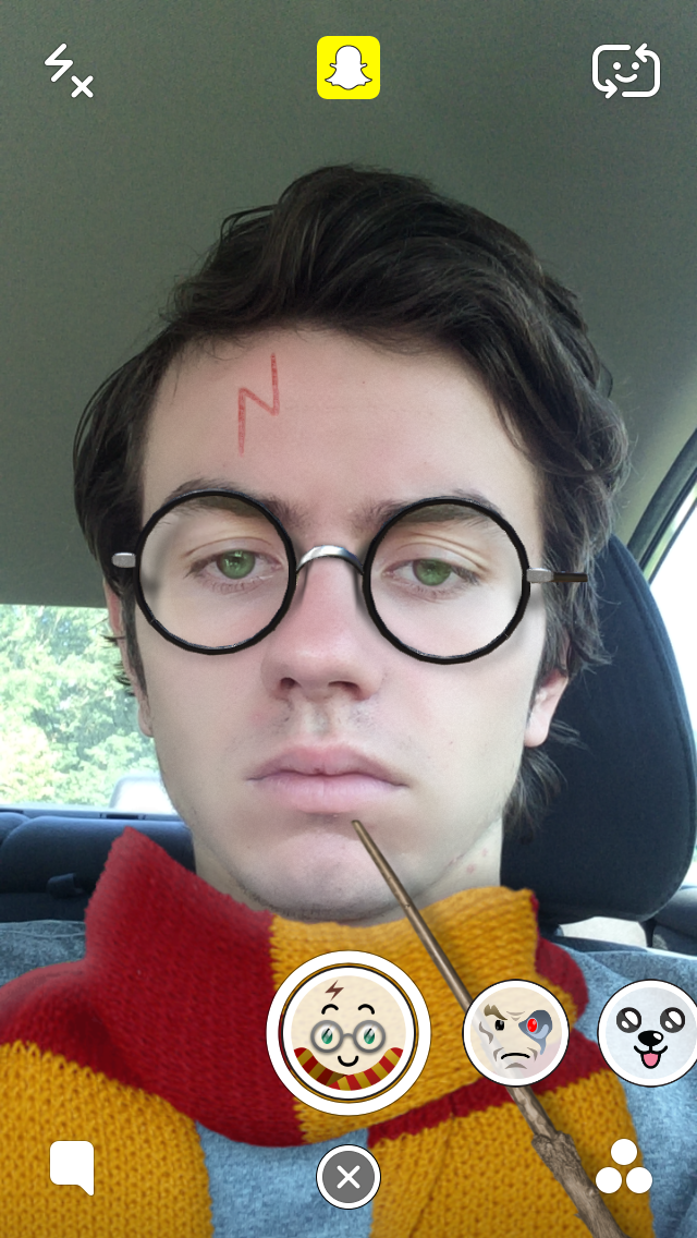 What is The Harry Potter Snapchat Lens Filter For?