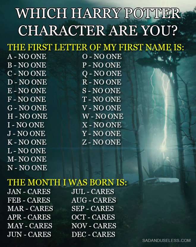 Which Harry Potter Character Are You? The Poke
