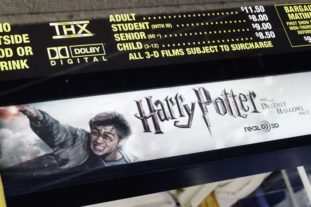You Can See All Eight Harry Potter Movies for $5 Each at ...